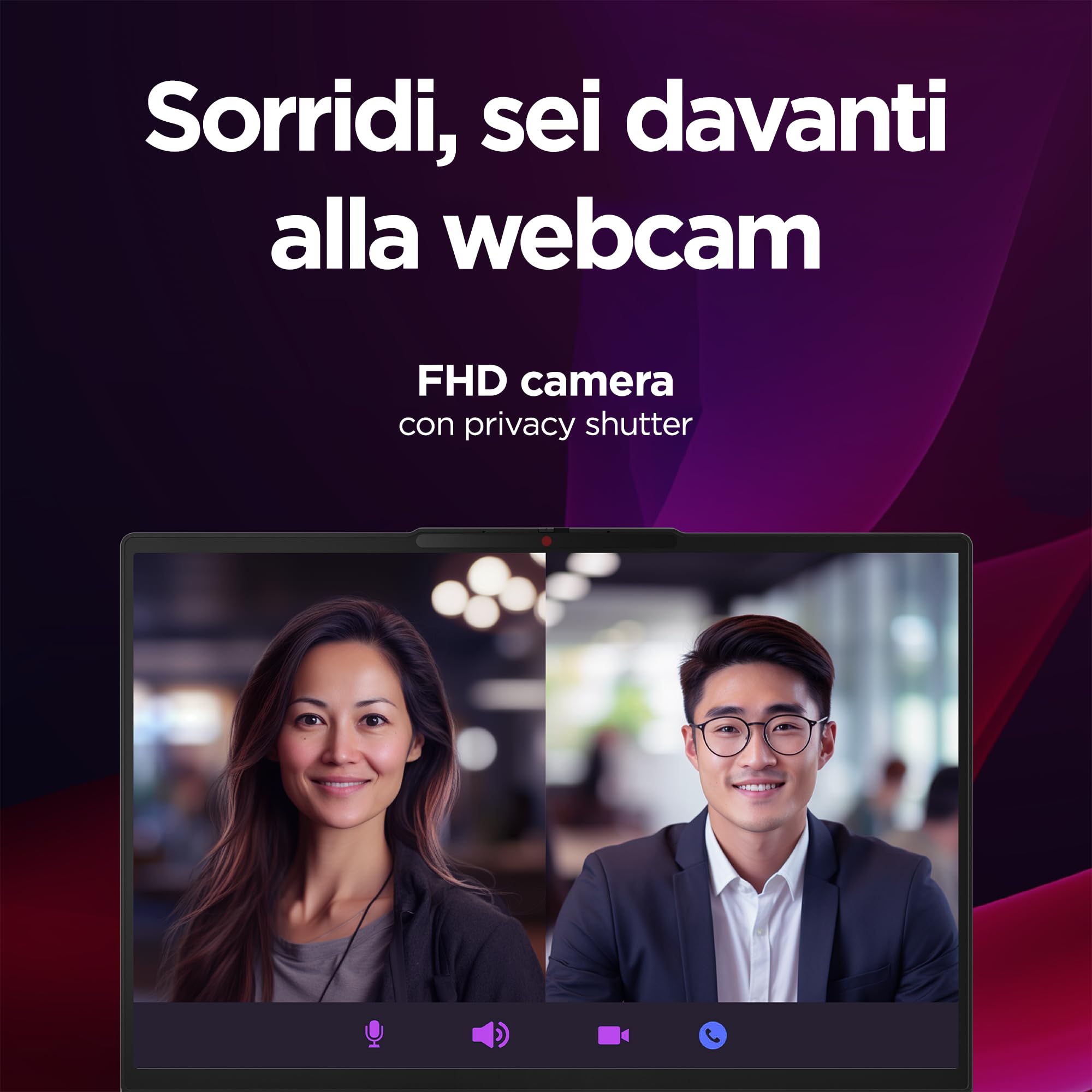 Lenovo IdeaPad Slim 5 Notebook 14’’ WUXGA OLED (1920x1200), Intel Core Ultra 7 155H, Grafica Intel Arc Integrata, RAM 16GB, 1TB SSD, Windows 11 Home, Cloud Grey, Esclusiva Amazon