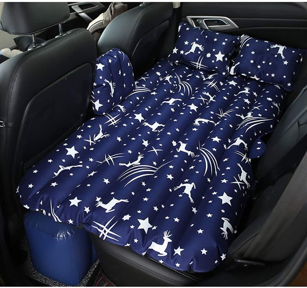 Amazon Co Jp 車中泊マット 車のマットレス後部列セダン車suv旅行エアーベッド旋盤睡眠パッド Color A1 車 バイク