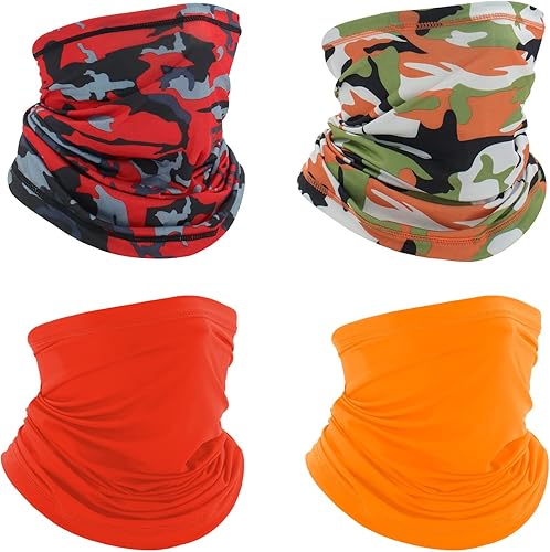 Bufanda transpirable para el cuello, máscara facial para hombres y mujeres, senderismo, ciclismo, deportes, pesca, protección solar UV bandana
