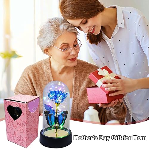 Miniatura 6 de Rosa Eterna para el Día de la Madre, Ideas de Flores para el Día de la Madre, Regalos de Flores para Mamá y Esposa del Día de la Madre de Hija