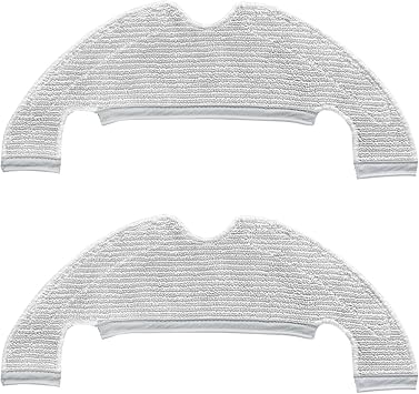 Mops, Compatible for Xiaomi, Compatible for Dreame L10plus /Z10pro/D10PLUS STYTJ05ZHM Robot Vacuum Cleaner Replacement Accessories Sweeping Spare Parts Color 2 PCS