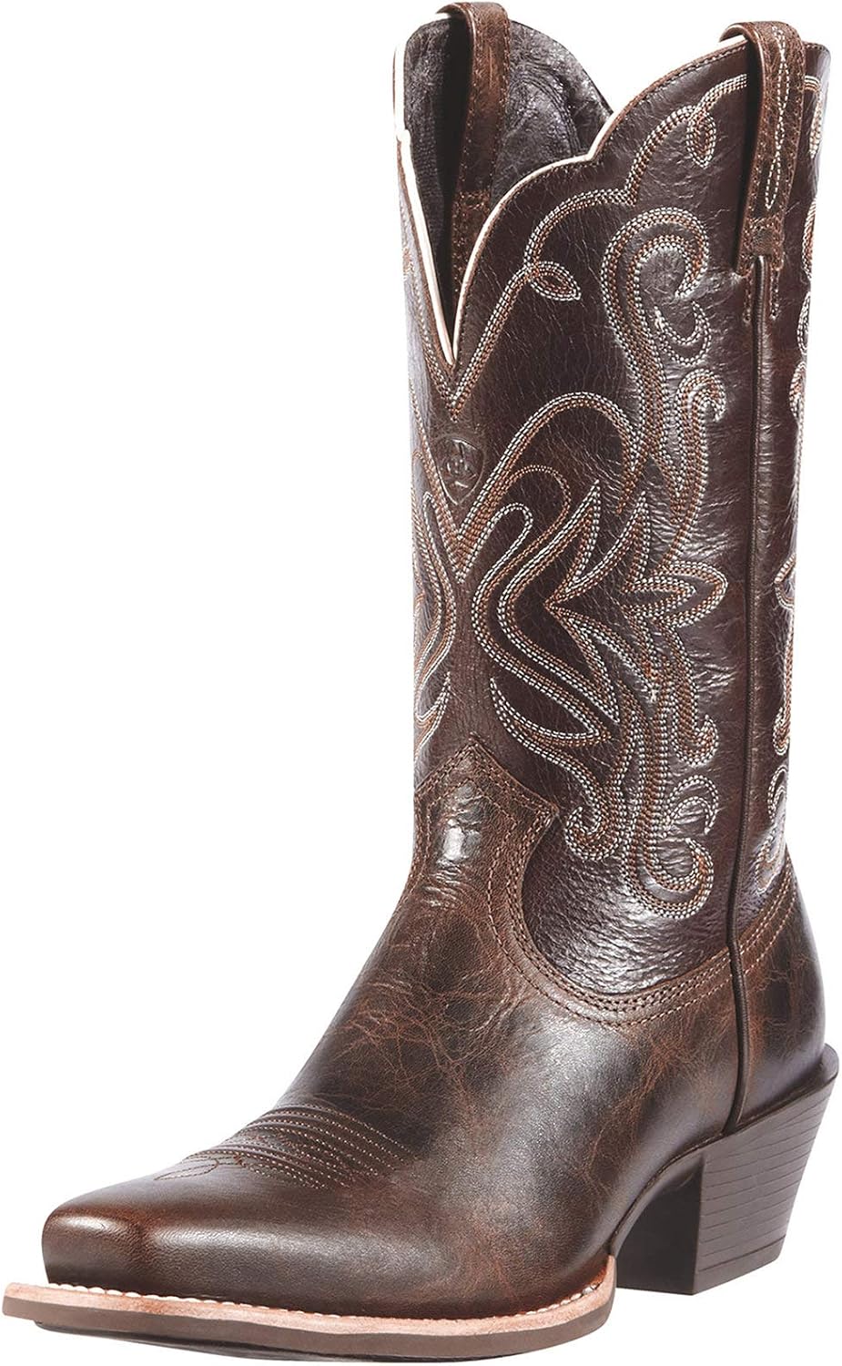 ARIAT Unisex Youth Hybrid Rancher Wide Square Toe Western Boot