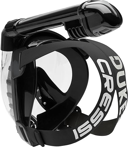 Miniatura 4 de Cressi Máscara facial completa de snorkel para adultos - Vista amplia y clara, sistema antivaho - Respiración fácil la seguridad primero - Nuevo