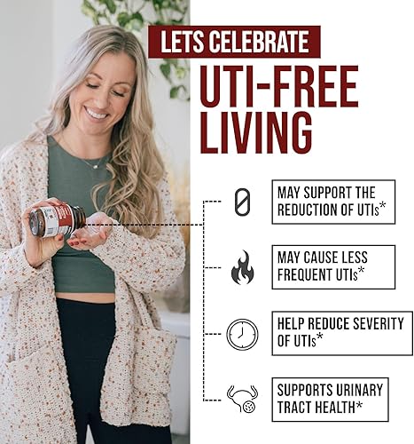 Miniatura 3 de CranEaze®: Extracto de jugo de arándano más D-manosa - 36 mg PAC, 100% PAC soluble - Apoya la salud del tracto urinario - Las píldoras de arándano