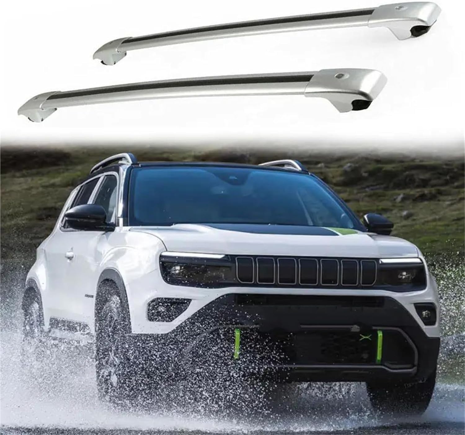 Barres de toit pour Jeep Avenger 4xe 2024 2025 et porte-bagages de galerie