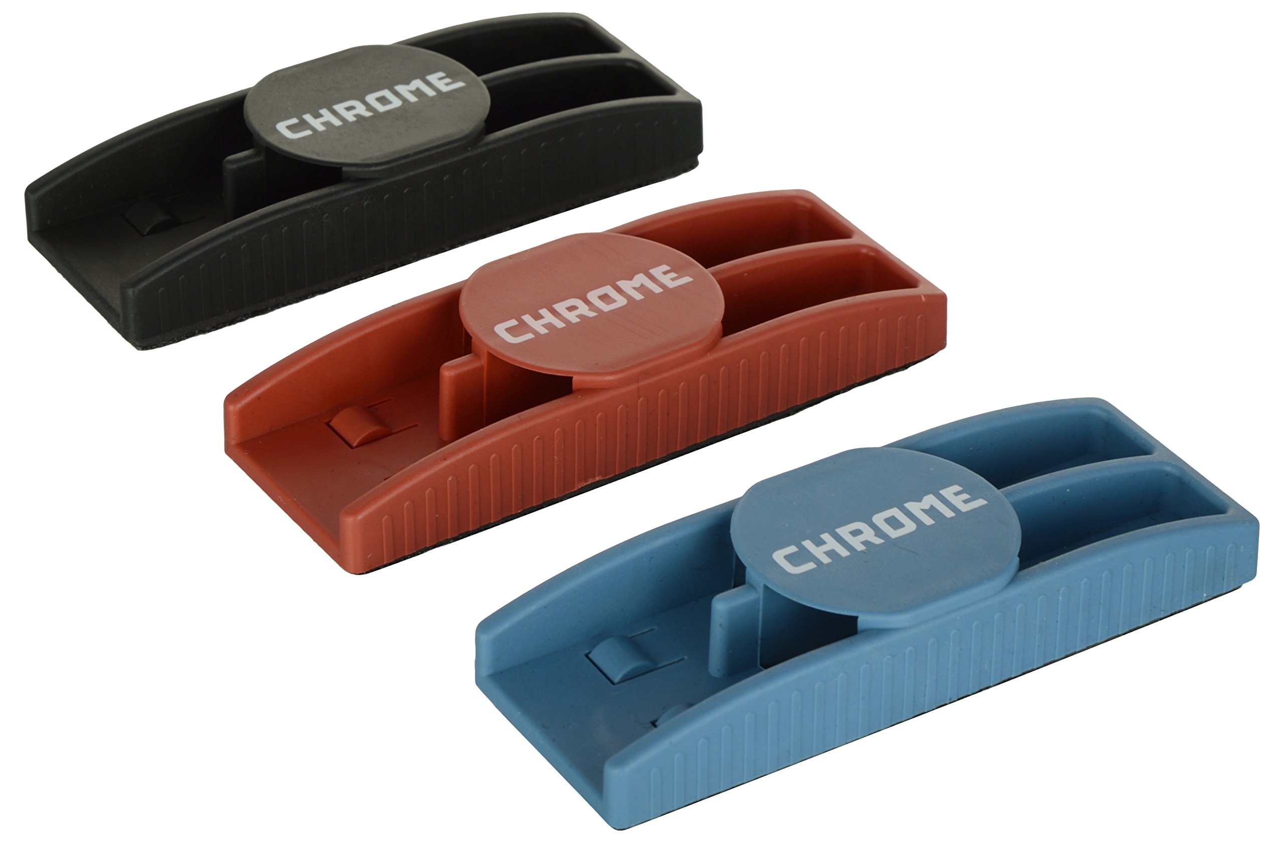 Chrome 9811 - Magnetic Whiteboard Duster Black,Red,Blue (Pack of 3)-image-10