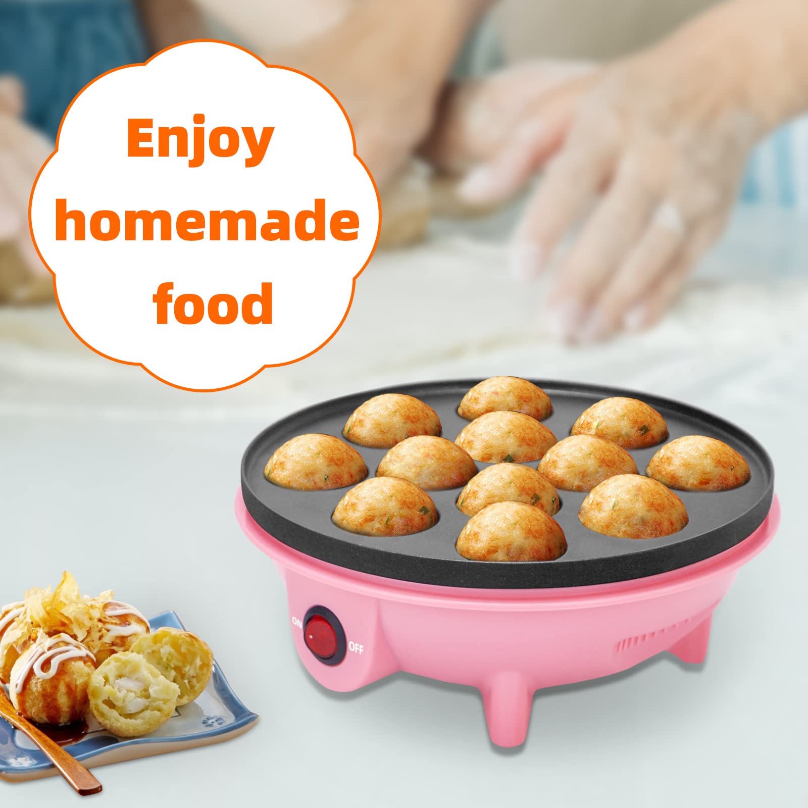 Electric Takoyaki Maker - Make Octopus Balls! -5 Electric Takoyaki Maker - Make Octopus Balls! -5
