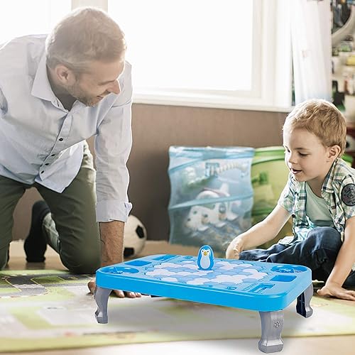 Miniatura 8 de DR.DUDU Juego de rompehielos para salvar pingüinos en bloque de hielo, juego divertido para la familia, trampa de pingüinos