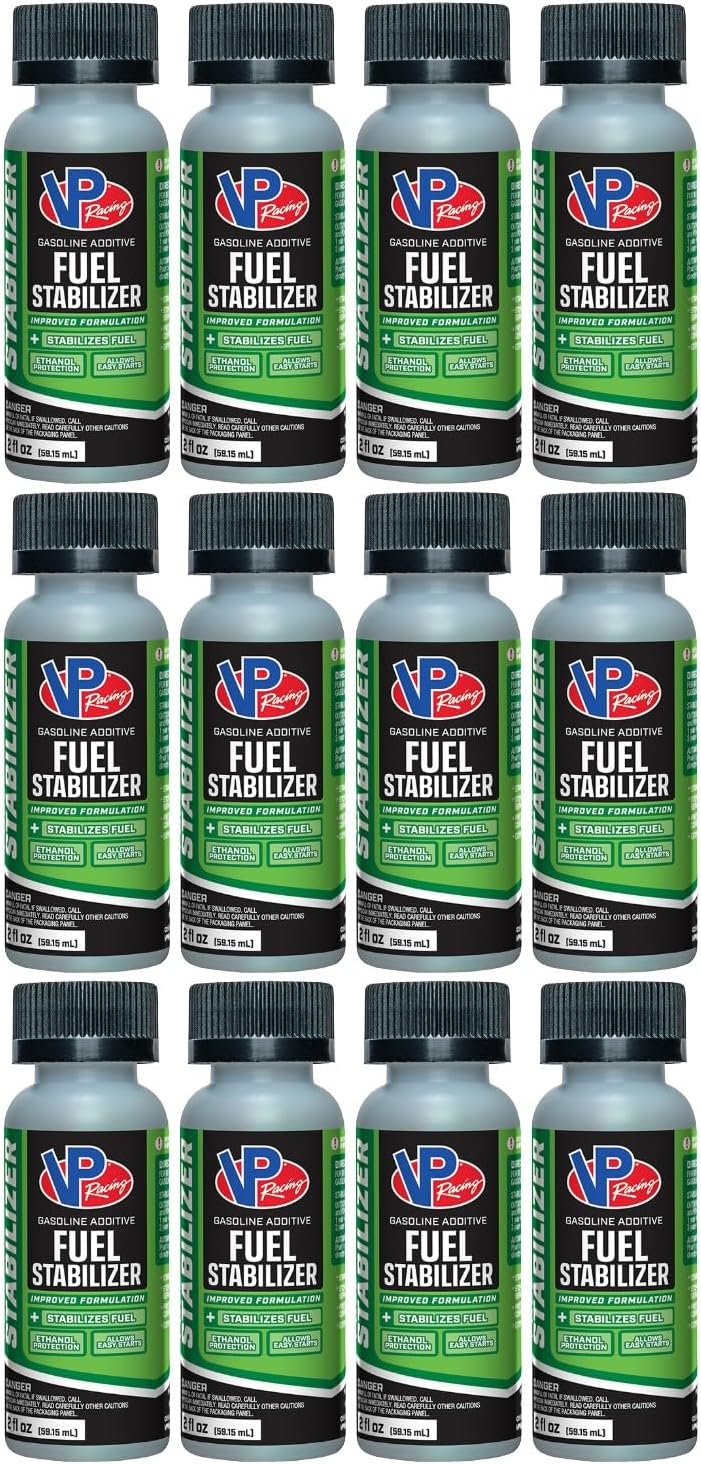 VP Racing Fuels 2812, Madditive Fuel Stabilizer with Ethanol Armor - 2 Ounce (12 Pack)