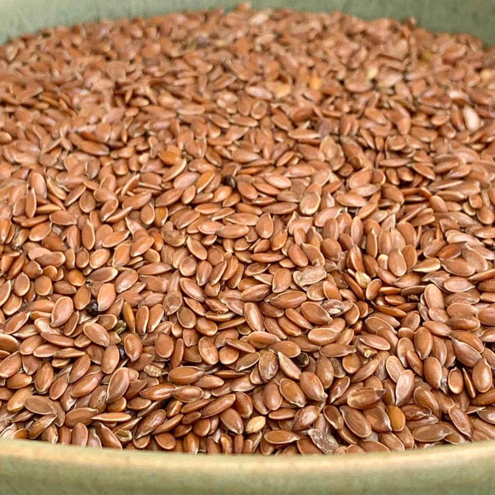Semillas de Lino Marrón BIO 1kg Ecológico Sin Gluten Vegano