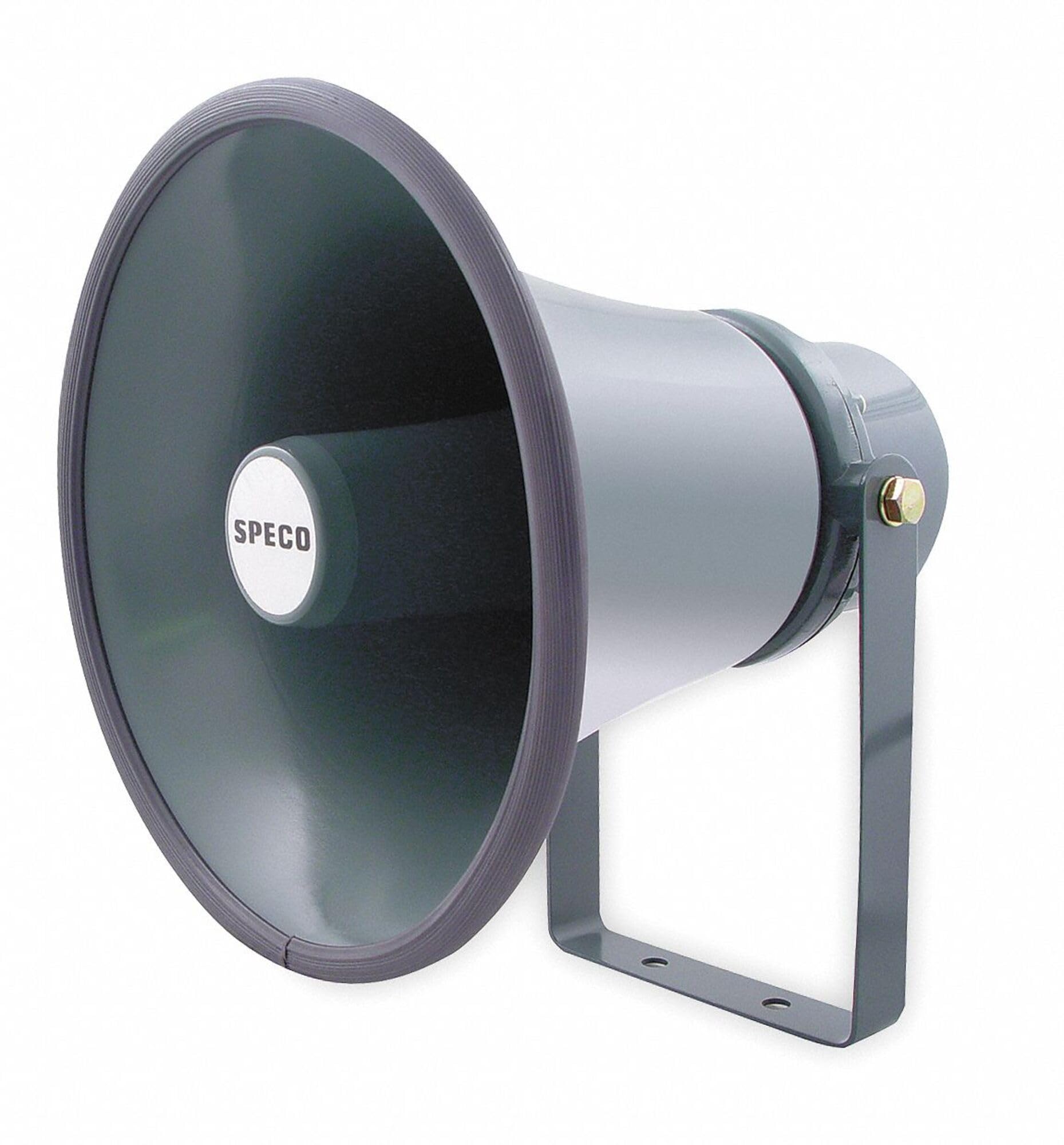 SPECO 8IN PA SPEAKER HORN 70/25 VOLT LINE TRANSFORMER / SPC15T /