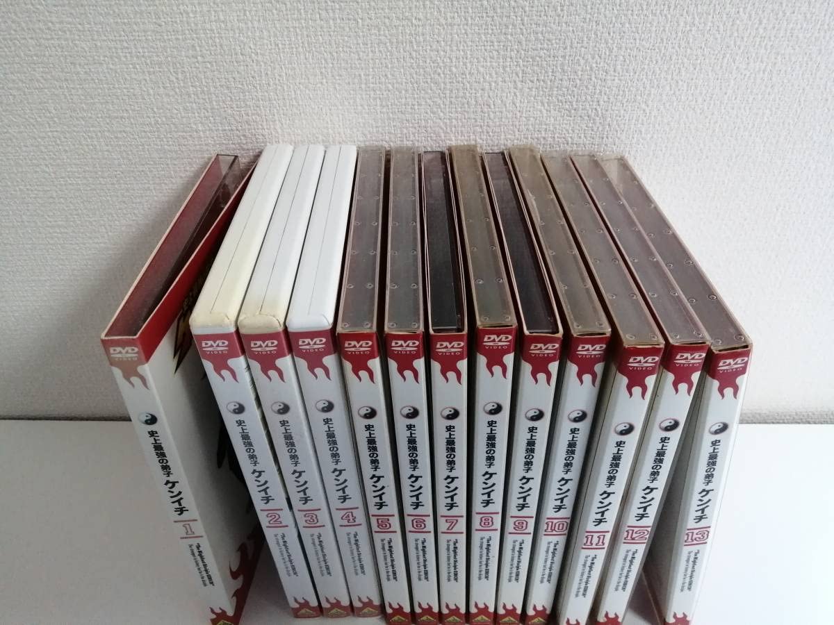 史上最強の弟子ケンイチ　DVD　全13巻セット（初回限定版＋通常版） Amazon.co.jp: 史上最強の弟子ケンイチ [レンタル落ち] (全13巻