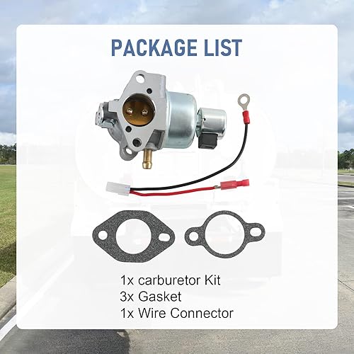 Vista 4 de CARMOCAR Nuevo carburador de repuesto para Kohler 20 853 33-S 35-S 95-S 88-S Compatible con Courage SV530 SV540 SV590 SV600 Cub Cadet Toro John