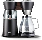 Melitta Vision 12-Cup Drip Coffee Maker, Automatic and Programmable, 96oz Capacity | Automatic & Programmable, Adjustable keep warm time setting and coffee strength, Touch control