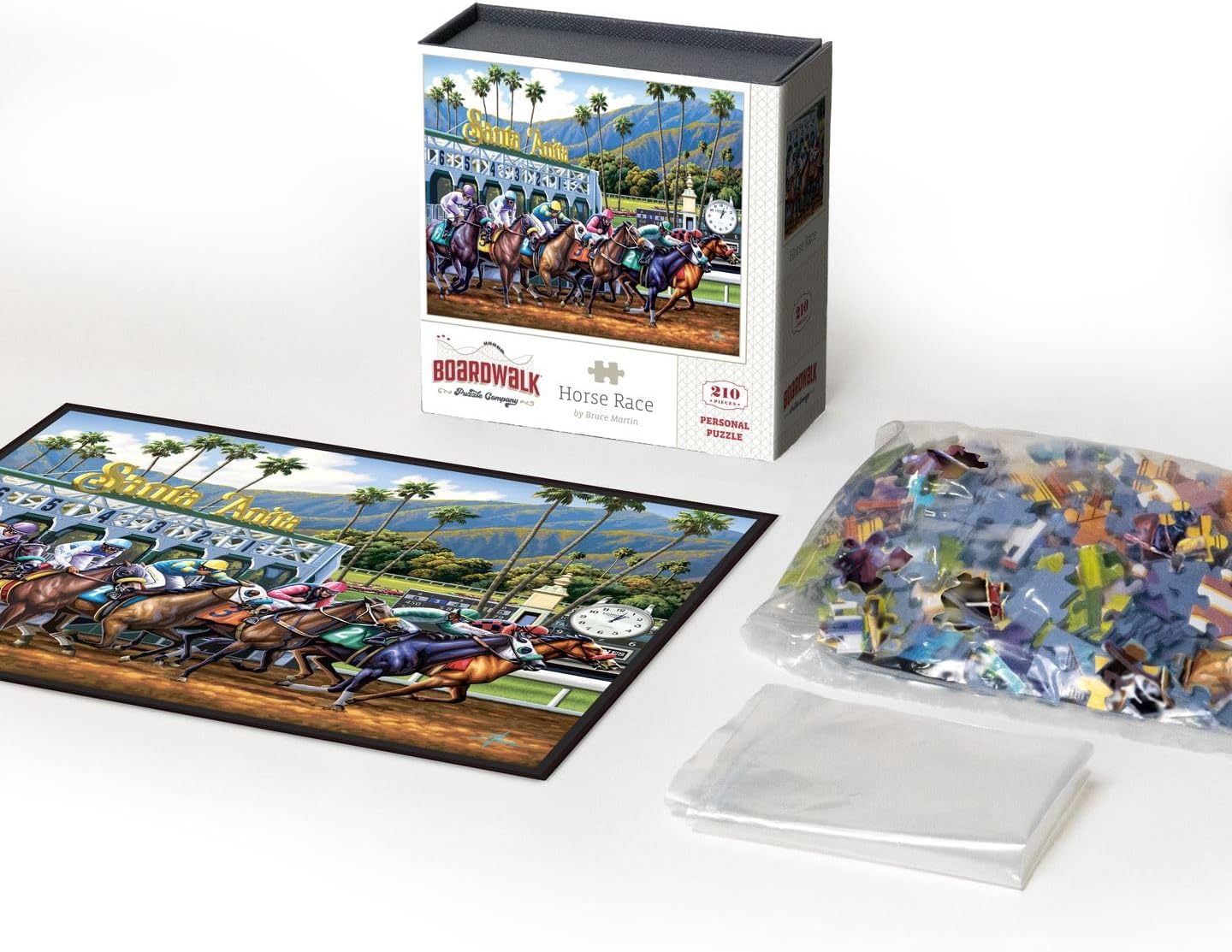 Horse Race by Boardwalk - Personal Puzzle - 210 Piece