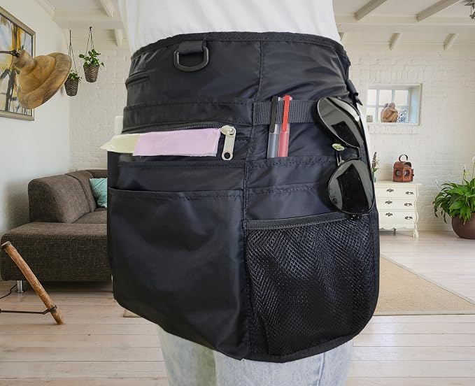 Delantal impermeable con 8 bolsillos miniatura 6