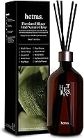 Vista 1 de hetras. Premium Reed Diffuser: 16.9oz (500 ml) Large Capacity Hotel Wood Scent Fragrance Oil Diffuser Sticks for Home Office Bathroom Decor