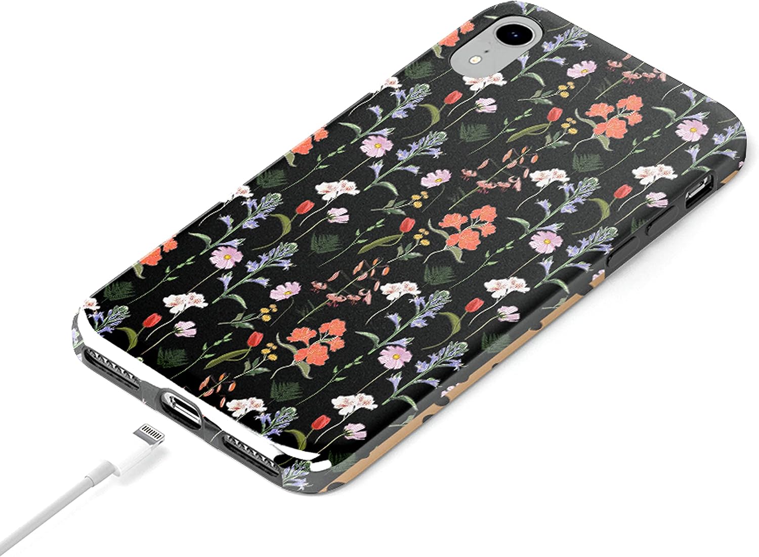 Casely iPhone XR Case | Secret Garden | Mixed Floral | Classic Ultra Slim Design