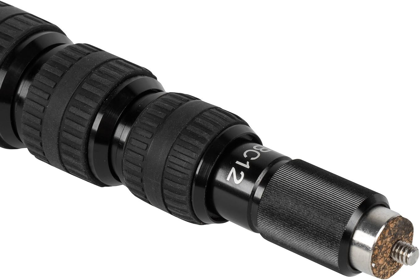 Crazy Deals Ikan BC12 5-Section Telescoping Carbon Fiber Microphone Boom Pole 11' (E-Image) BC12, Black