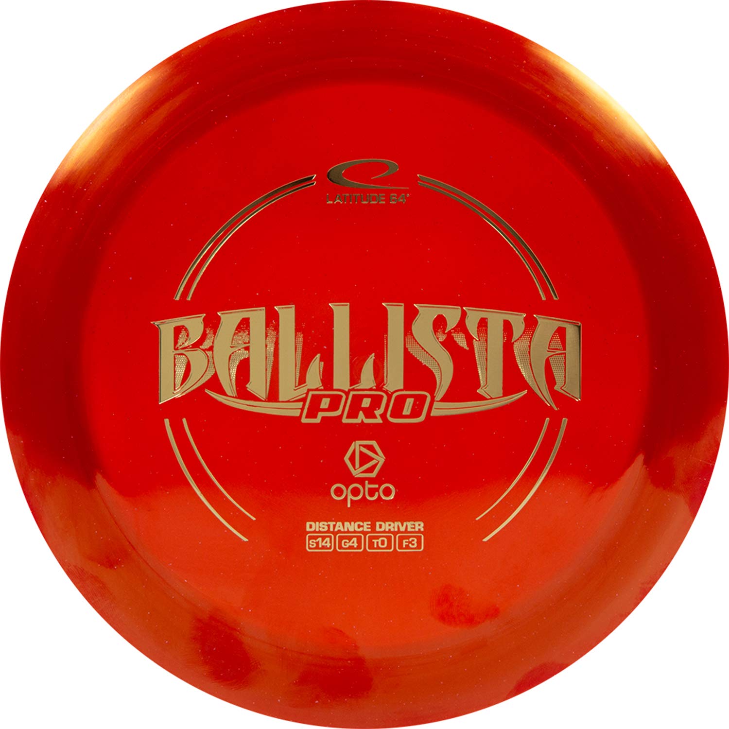D·D DYNAMIC DISCS Latitude 64 Opto Ballista Pro Disc Golf Driver | Maximum Distance Frisbee Golf Driver | 170g Plus | Stamp Color Will Vary