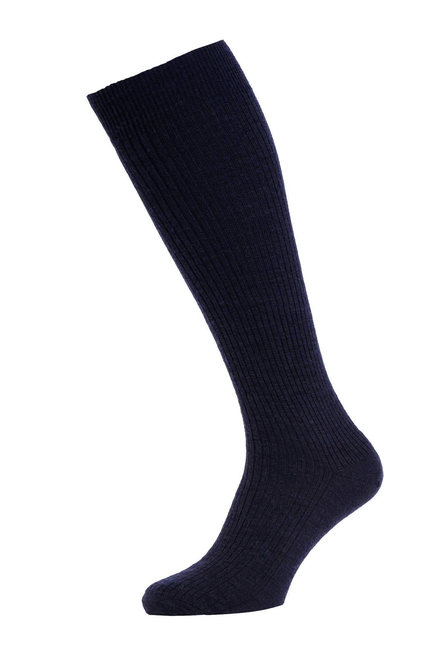 Hj Hall Men's Navy Immaculate Long Knee Length Socks Hj77 (6-11, )