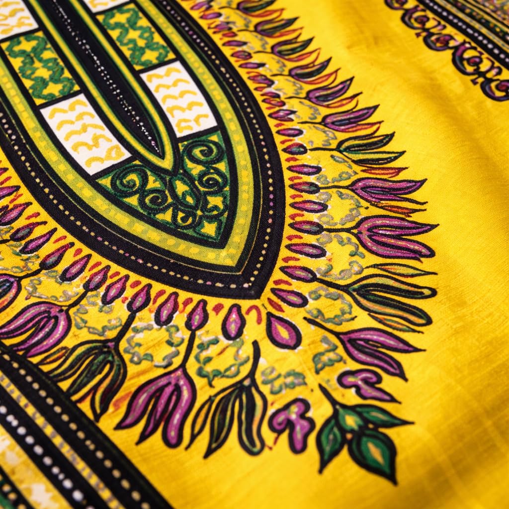 Dashiki Chemise africaine pour enfants au design traditionnel, vêtements authentiques pour enfants motifs ethniques et imprimé africain garçon fille