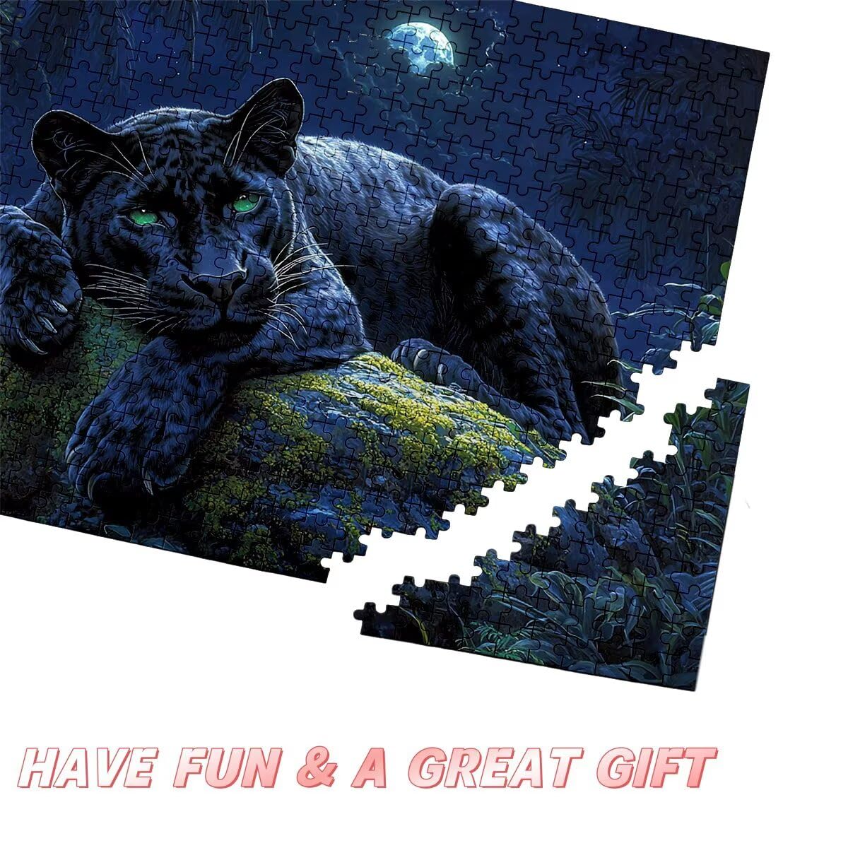 Puzzle dla dorosłych, 1500 puzzli zwierzęcych, 1500 sztuk, dla dorosłych, drewniane puzzle do dekoracji wnętrz, niemożliwe gry logiczne, unikalne prezenty dla kobiet, mężczyzn, wymagający motyw puzzli
