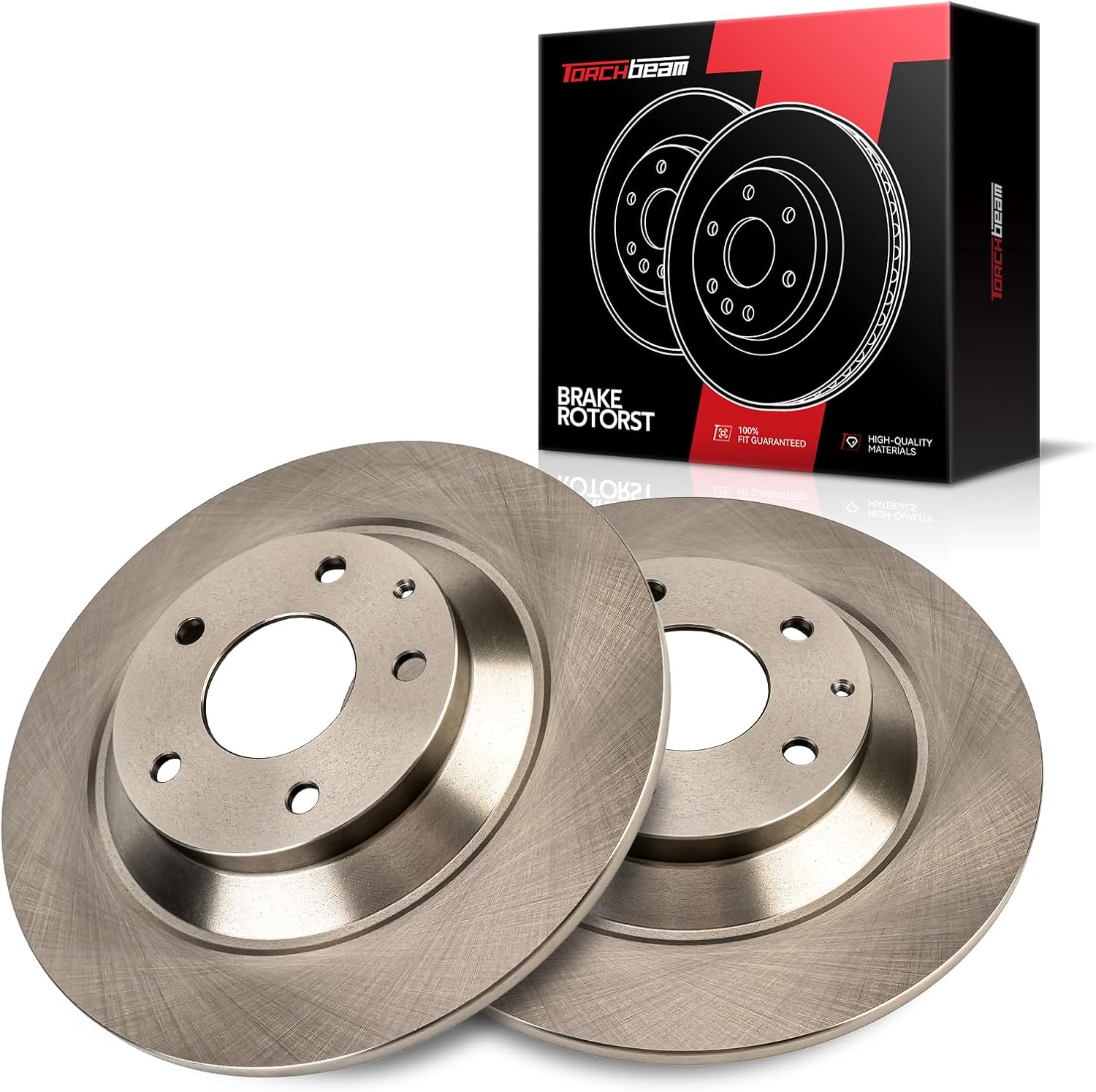 Torchbeam 11.92 inch (303mm) Rear Brake Rotors | Brake Kit for 2013-2022 Mazda CX-5, 2020-2023 Mazda CX-30,2pcs Automotive Replacement Disc Brake Rotor,31623 brake rotor 12 31623