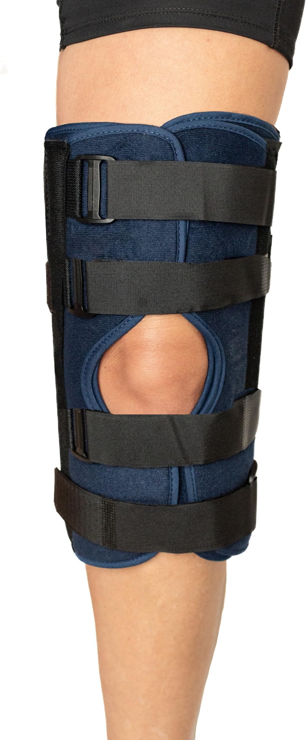 United Ortho 61012 3-Panel Knee Immobilizer, 12" Size,Navy