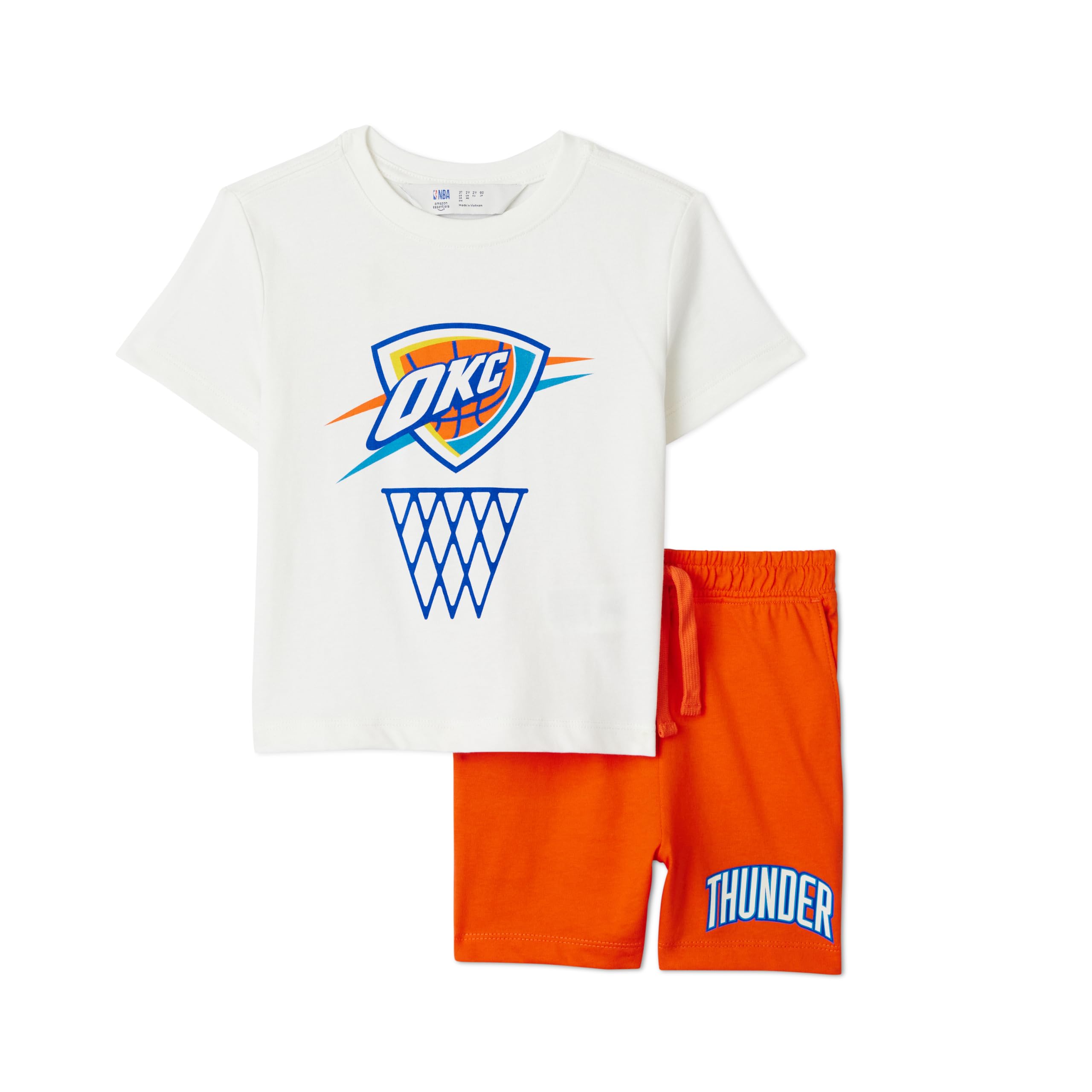 Amazon Essentials Boys' T-shirt and shorts set