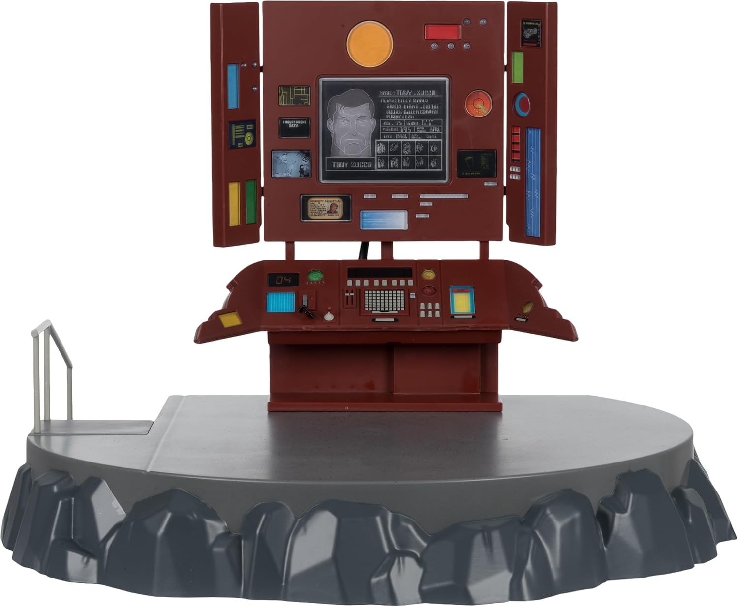 McFarlane Toys- Batman: The Animated Series The Batcave Playset with Exclusive Batman 6in Action Figure Gold Label