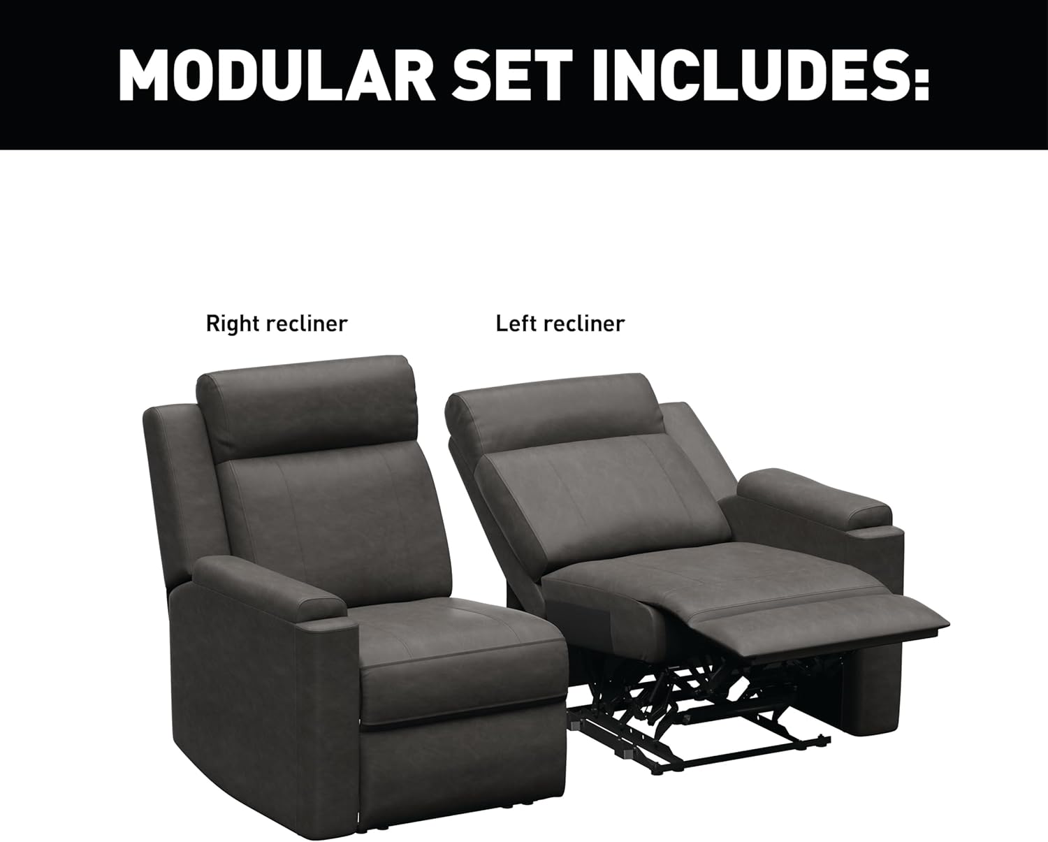 Thomas Payne Signature Heritage Series McCoy RV Theater Seating Loveseat Recliner Set with Manual Recline, High-Density Foam Cushioning - 2024117112