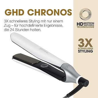 ghd chronos Glätteisen: Smarter Haarglätter & Multistyler Sleek Anti Frizz