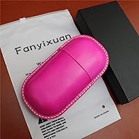 Vista 14 de Funda de cuero para gafas de sol vintage para hombres y mujeres miope, gafas de sol, viaje, caja de almacenamiento antiaplastamiento