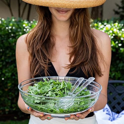 Miniatura 4 de Juliska Isabella - Juego de servidor de ensalada acrílico, 2 unidades