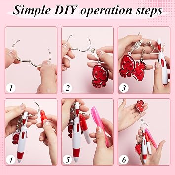 Henoyso 54 Pcs Nurse Badge Reel with Mini Highlighter Pens 2026 Cna Nursing Week Gifts Bulk Retractable Badge Clips Accessories for Cna Medical Nursing Staff Women (Classic)