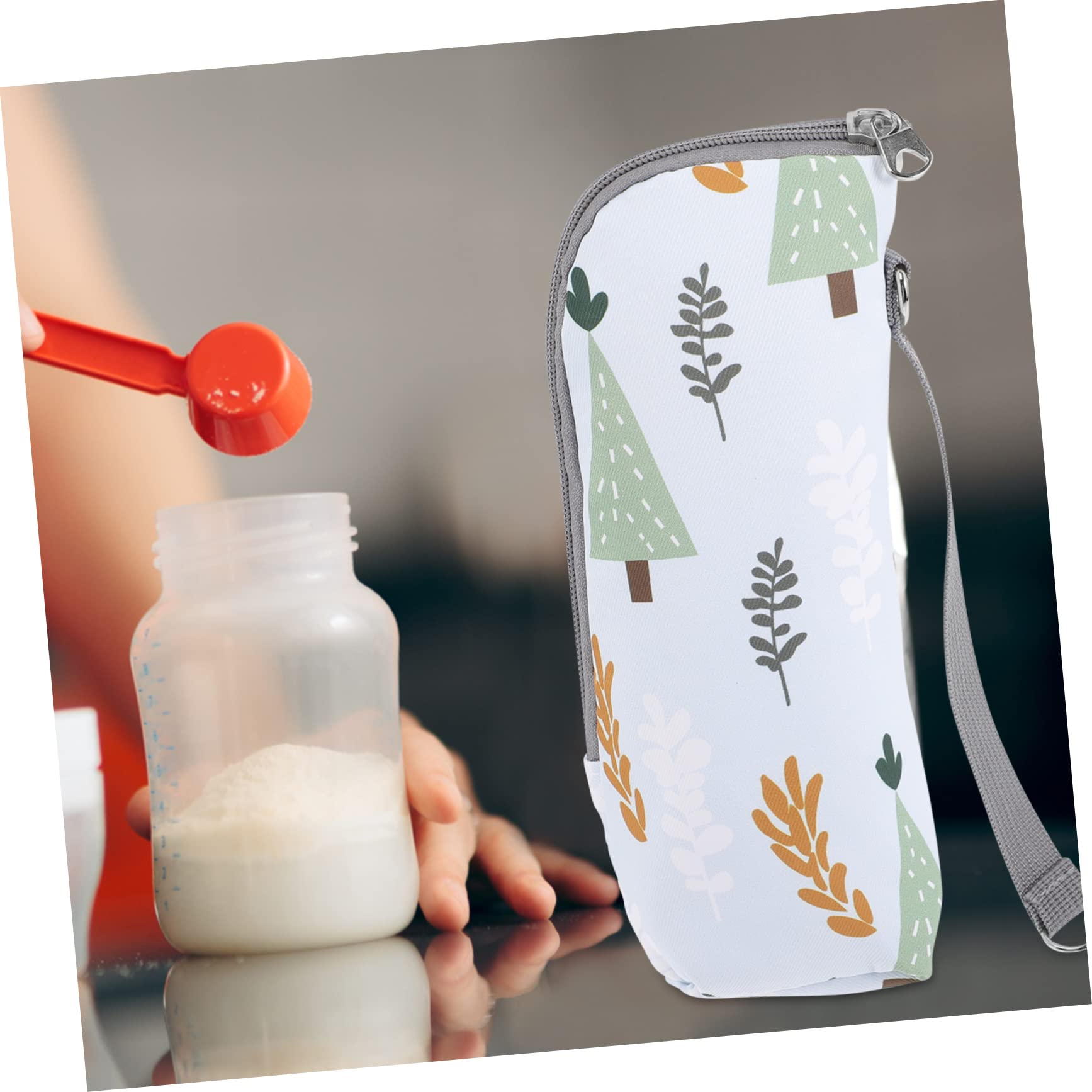 TOYANDONA 4piezas Bolsa Térmica para Biberones De Aislante Portátil para Mantener La Temperatura Accesorio De Viaje Práctico para Lactancia y Comodidad Salidas