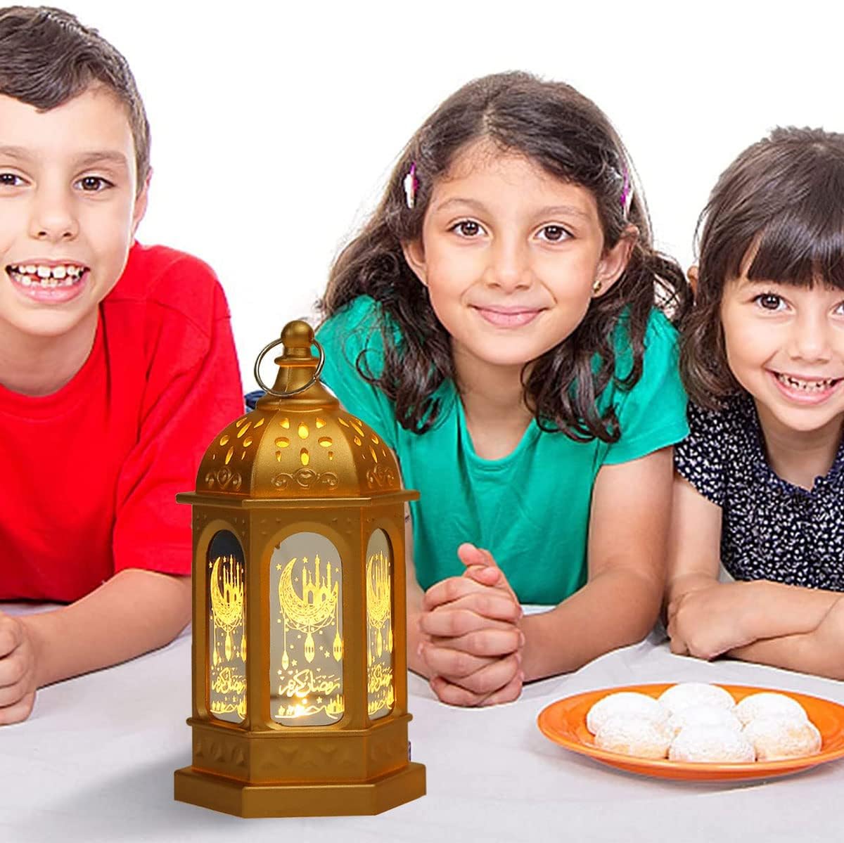 Ramadan Kareem Luci Eid Mubarak Lampade da tavolo Decorazione Ramadan per la casa 2025 Decorazioni per feste musulmane islamiche Regali Eid Al Adha  15
