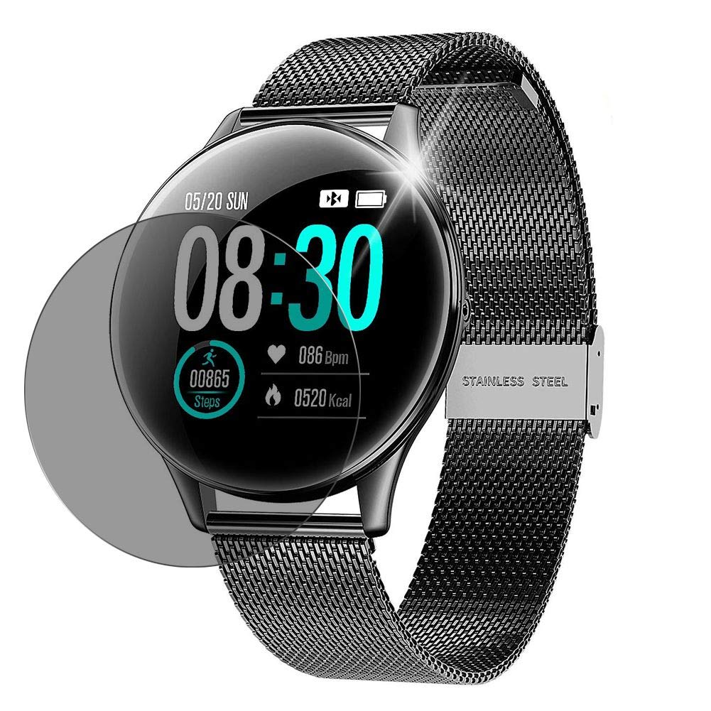 Synvy Privacy Screen Protector Film, compatible with CatShin CS10 Smartwatch Smart Watch 1.3" Anti Spy Guard Skin [ Not Tempered Glass Protectors ]