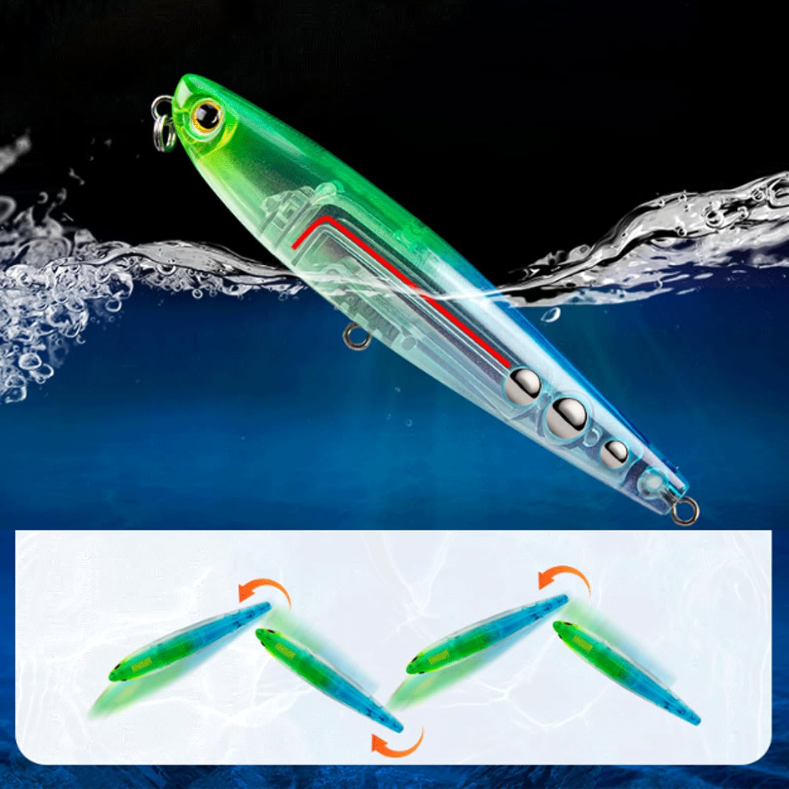 Leurres de pêche 5,6 g 11 g, appâts en Silicone, hameçon Triple, swimbait, wobbler, leurres jerkbait, matériel de pêche