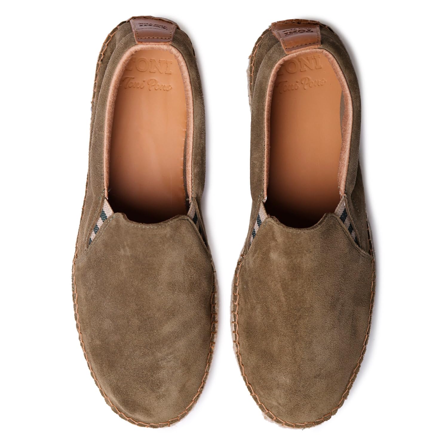 Toni Pons Herren Espadrilles Slipper Dunkelblau Rauleder