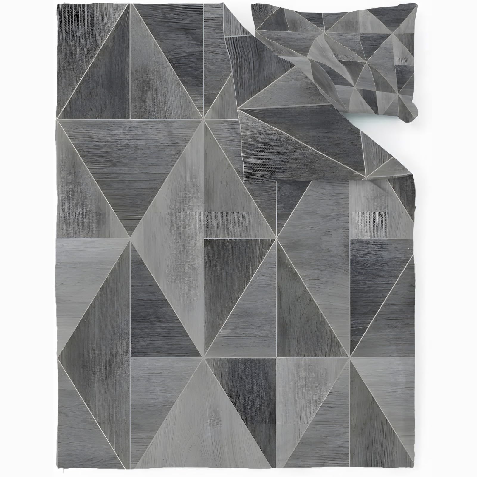 Housse de couette 200x200 super doux et confortable avec zip caché