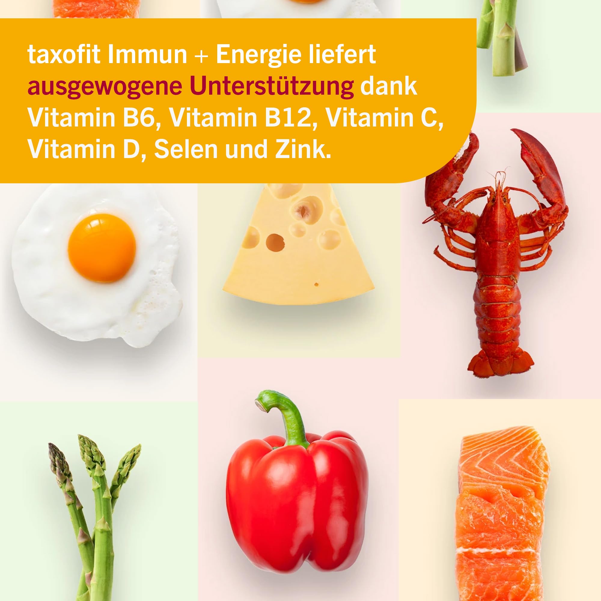 taxofit Immun + Energie mit Koffein | gegen Müdigkeit | 5 x 7 Ampullen