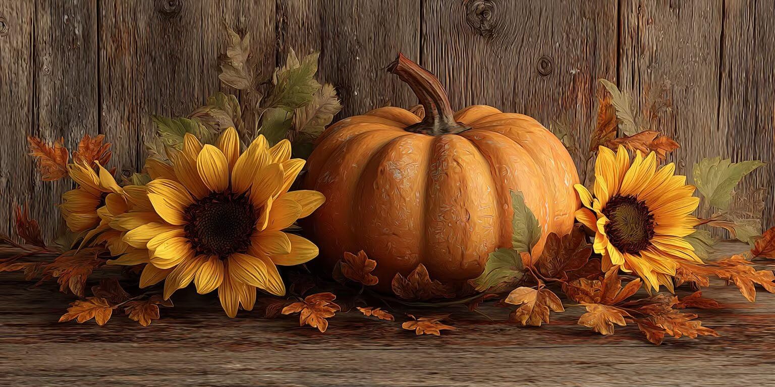 Pintar por Numeros Adultos, Girasol De Calabaza, 100x130cm 7JGWX-385