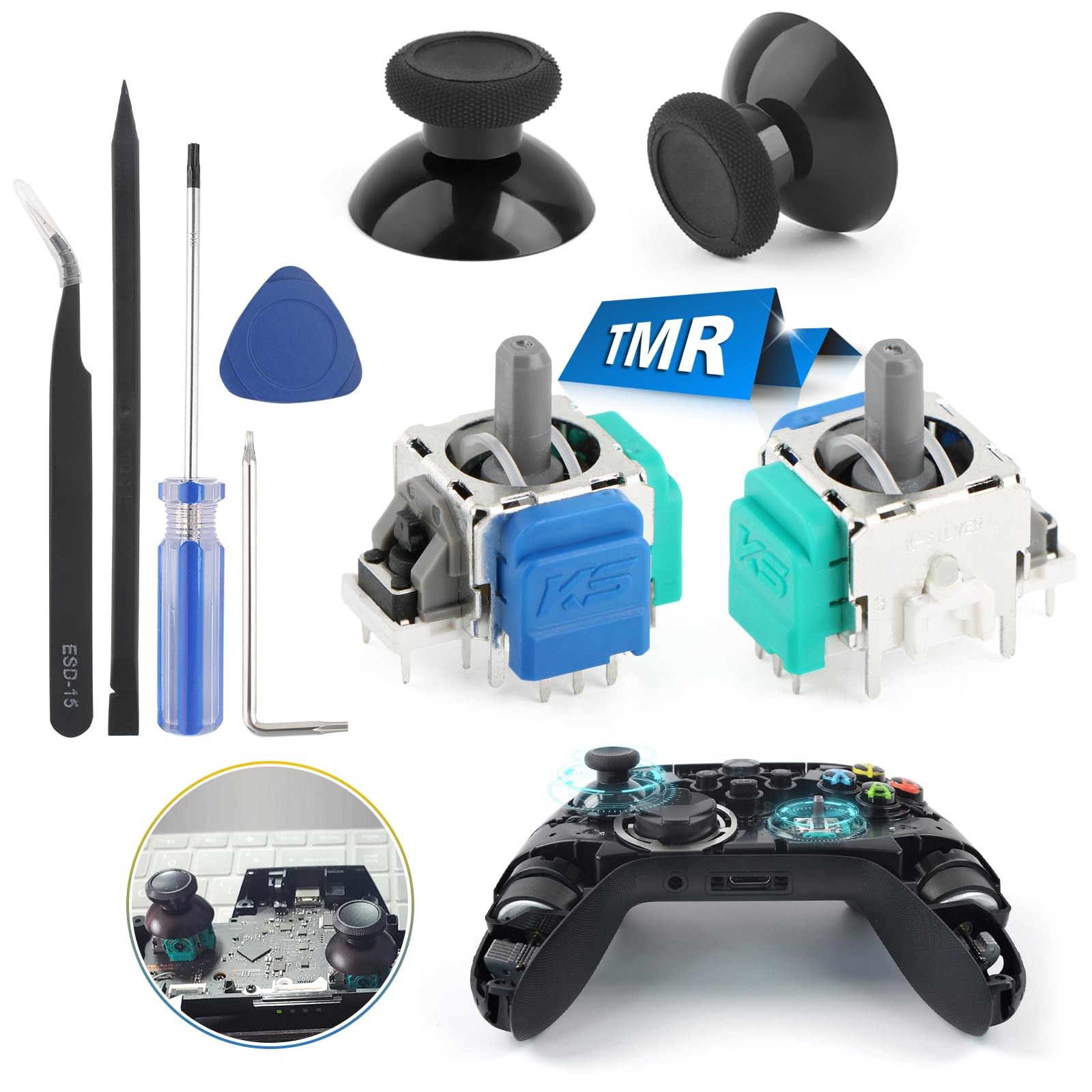 Amazon.com: 2Pack Joysticks for Xbox Series S/X TMR