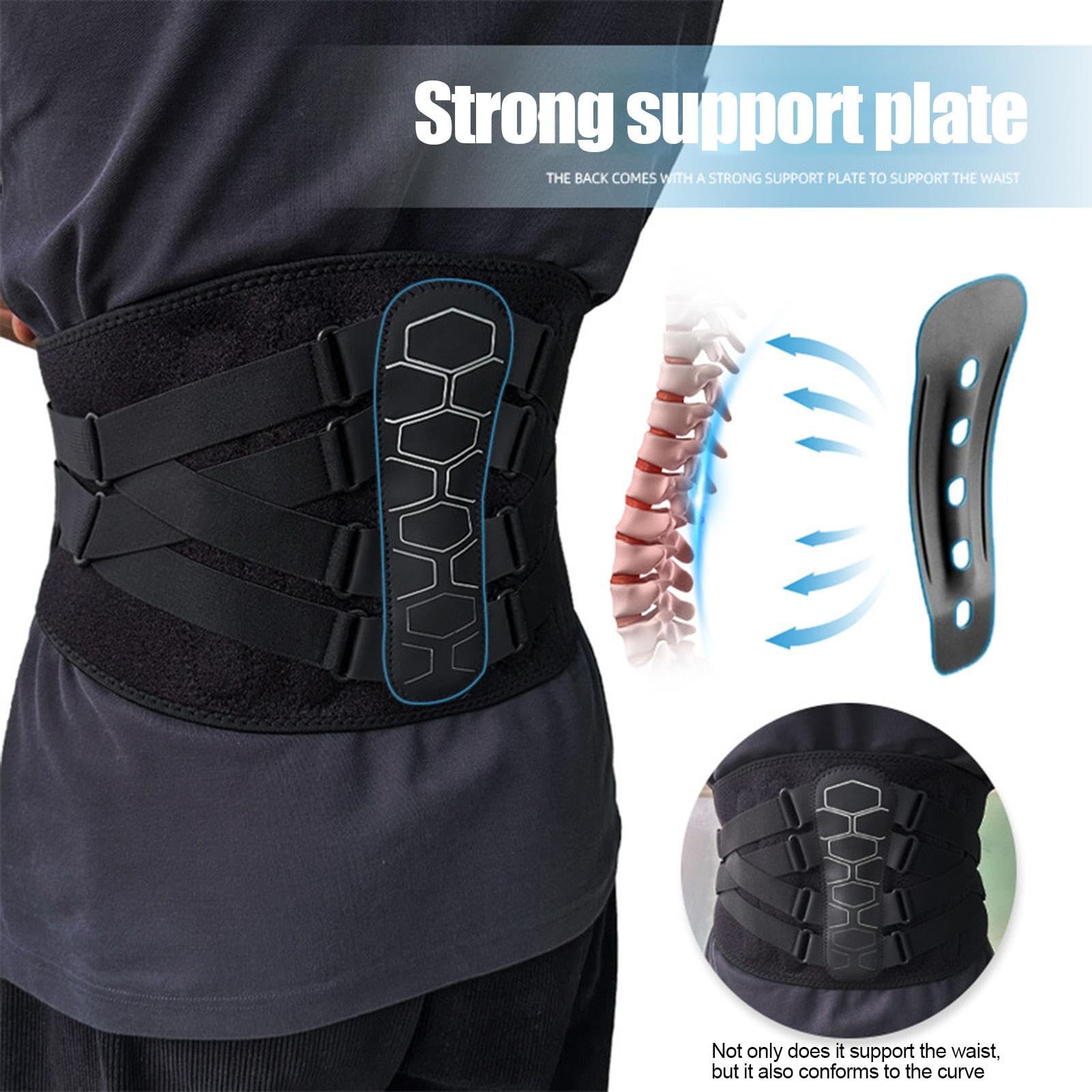 Cintura per allenamento addominale in neoprene, traspirante, confortevole, dimagrante, per allenamento