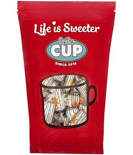 By The Cup Barras de mantequilla de maní, bolsa de 1 lb