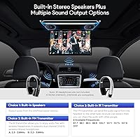 Vista 8 de XTRONS® Pantalla TFT Digital FHD Ultrafina de 17.3 Pulgadas 16:9 Reproductor Aéreo de Video 1080P para Automóvil Monitor Montado en el Techo Puerto