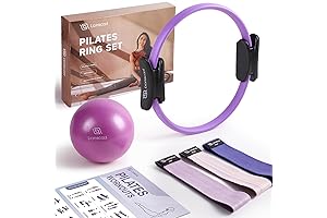 Probody Pilates Ring - Premium Anti-Deformation 14”Magic Circle with Dual Padded Handles