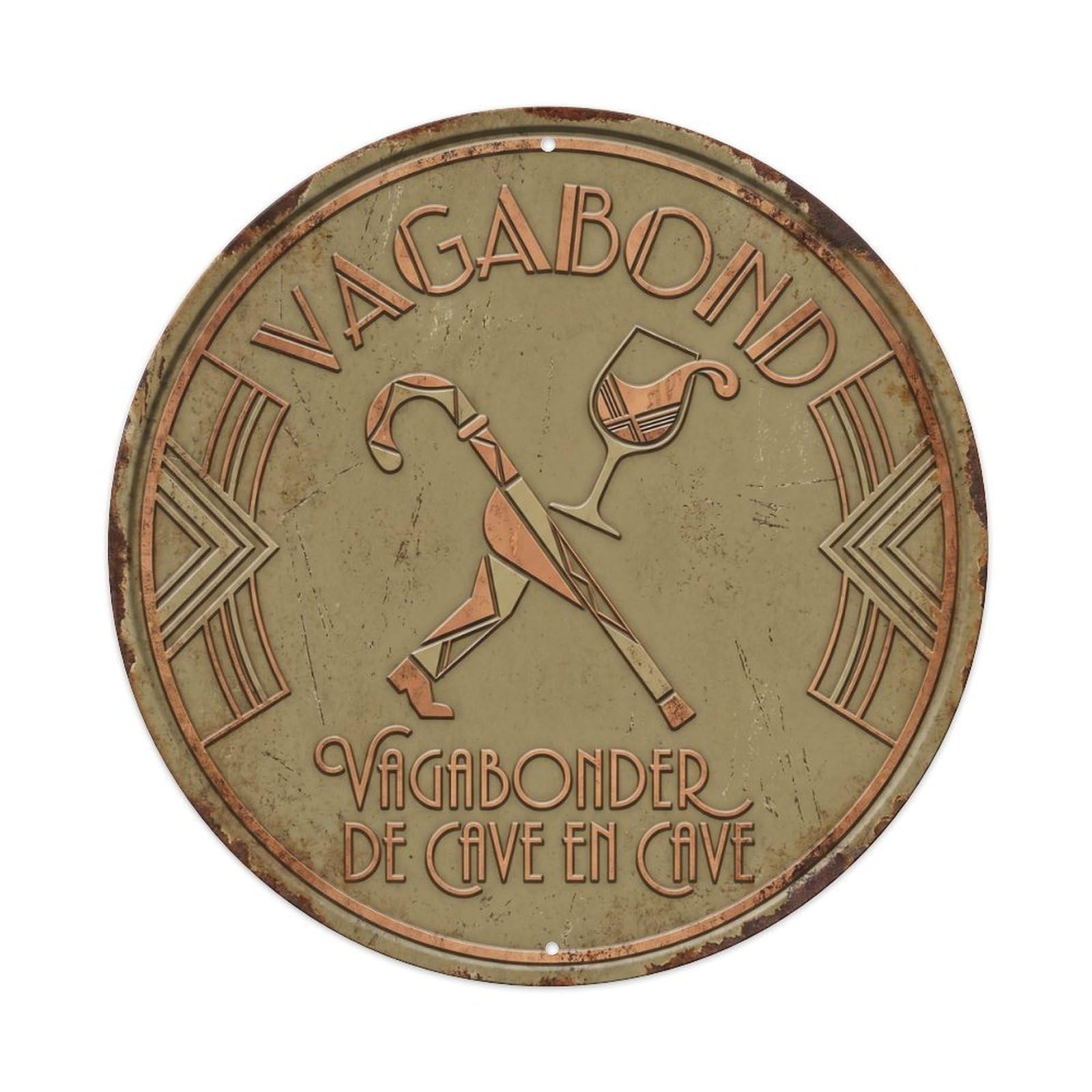 Wanderer Humorous Mancave Wanderer Metal Tin Sign